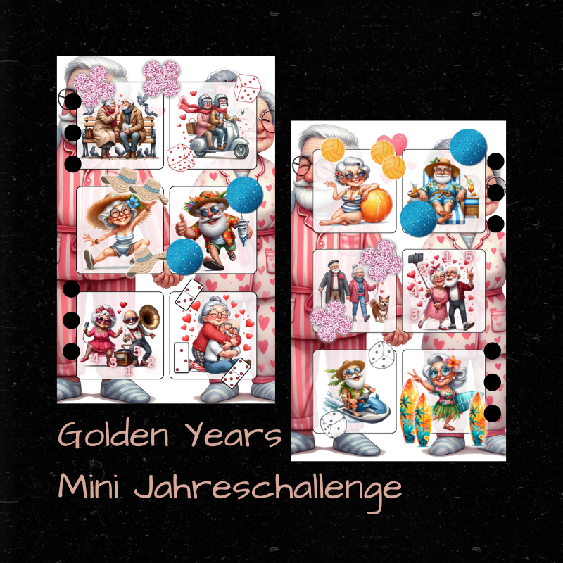 GOLDEN YEARS / Mini-Jahreschallenge / A6