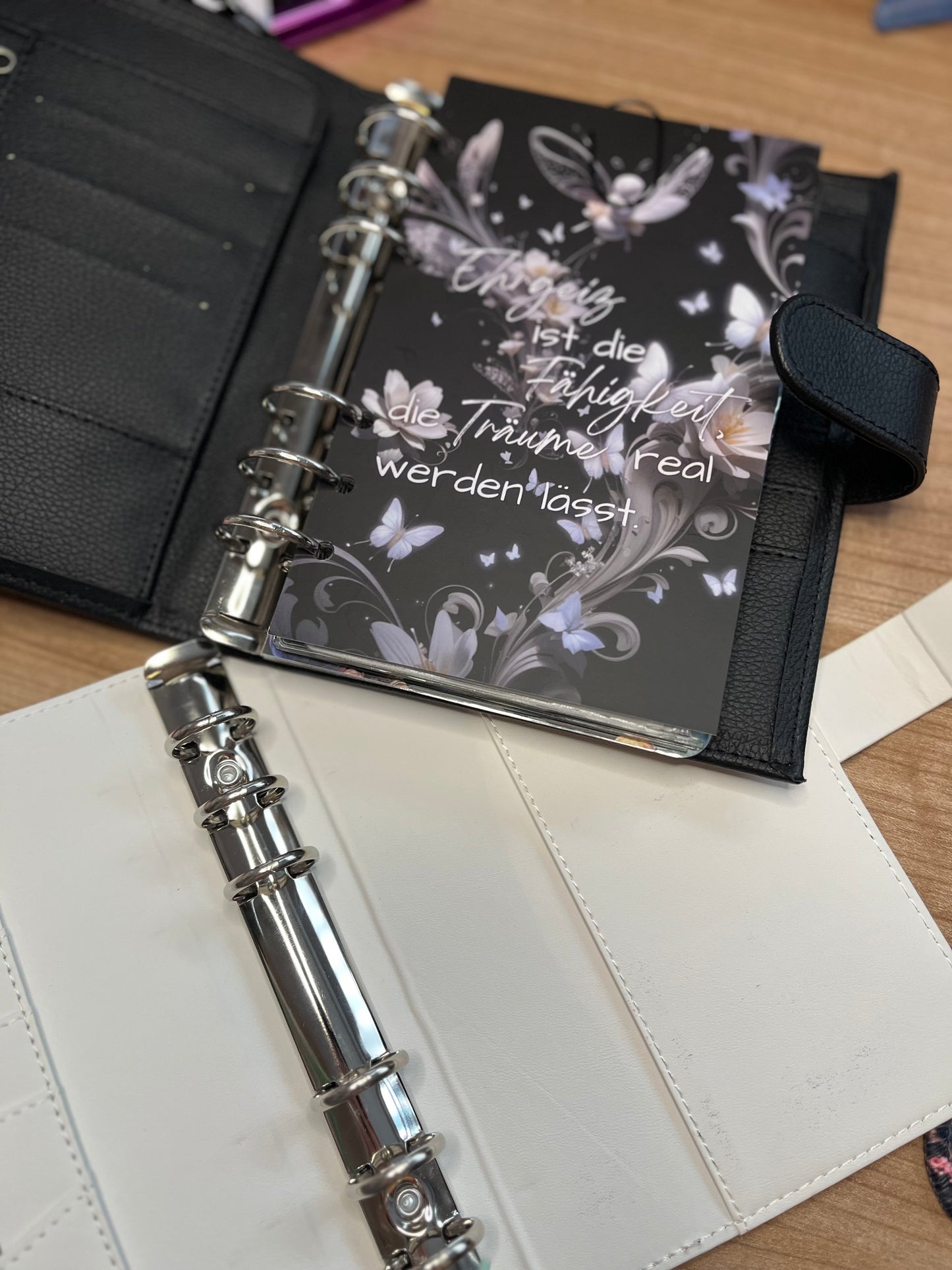 EHRGEIZ Deckblatt / Register-Set / A6 + A7