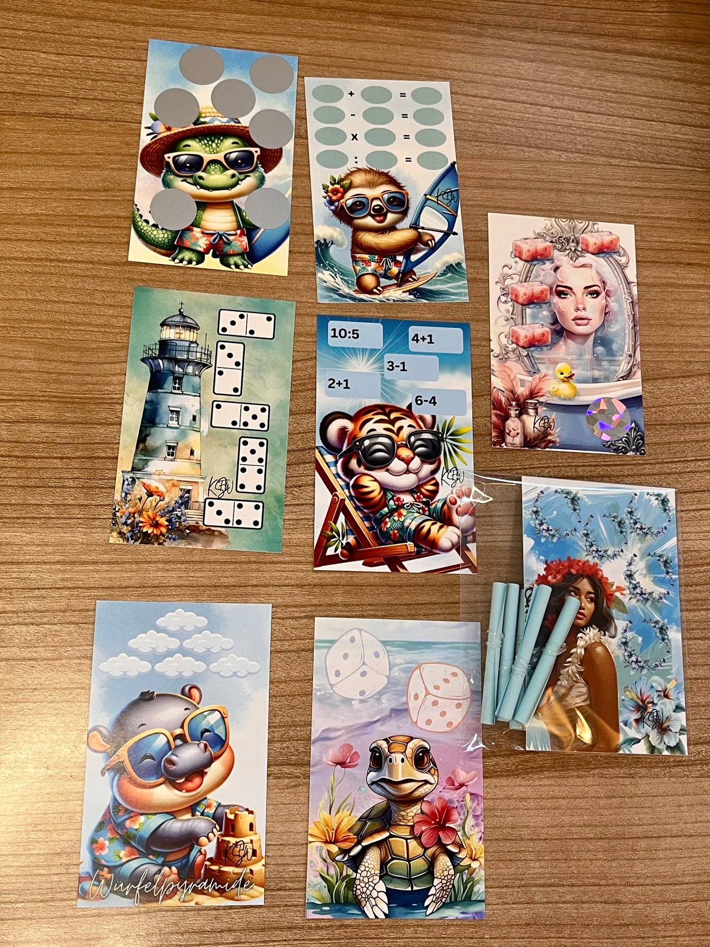 Mini-Mini Challenges / A6 Binder / 3er Hüllen
