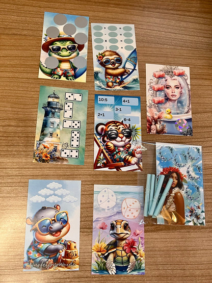 Mini-Mini Challenges / A6 Binder / 3er Hüllen