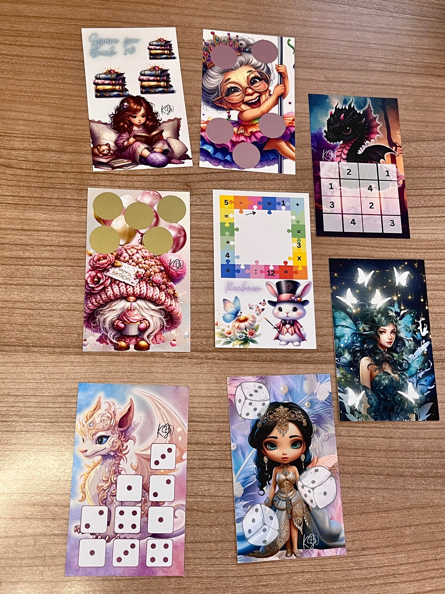 Mini-Mini Challenges / A6 Binder / 3er Hüllen