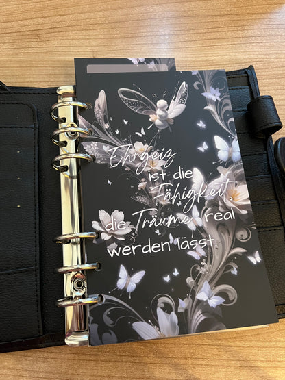 EHRGEIZ Deckblatt / Register-Set / A6 + A7