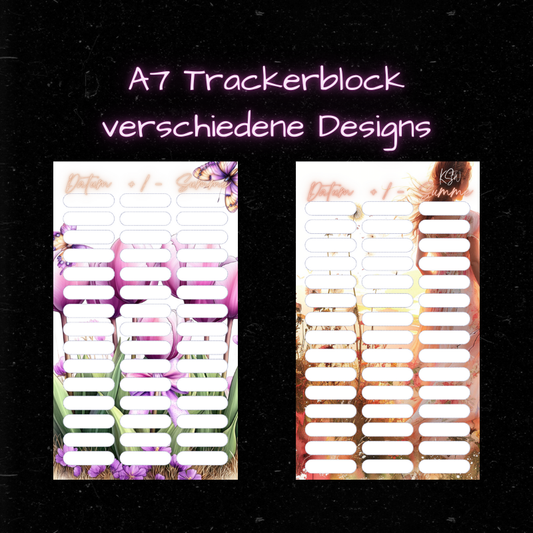 TRACKERBLOCK /  verschiedene Designs / A7