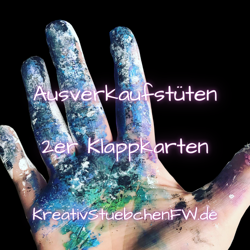 AUSVERKAUFSTÜTEN / 2er Klappkarten / A6