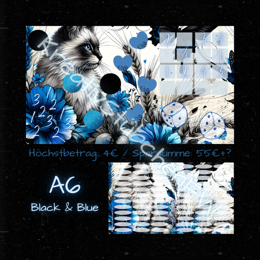 BLACK & BLUE / Mixchallenge / A6