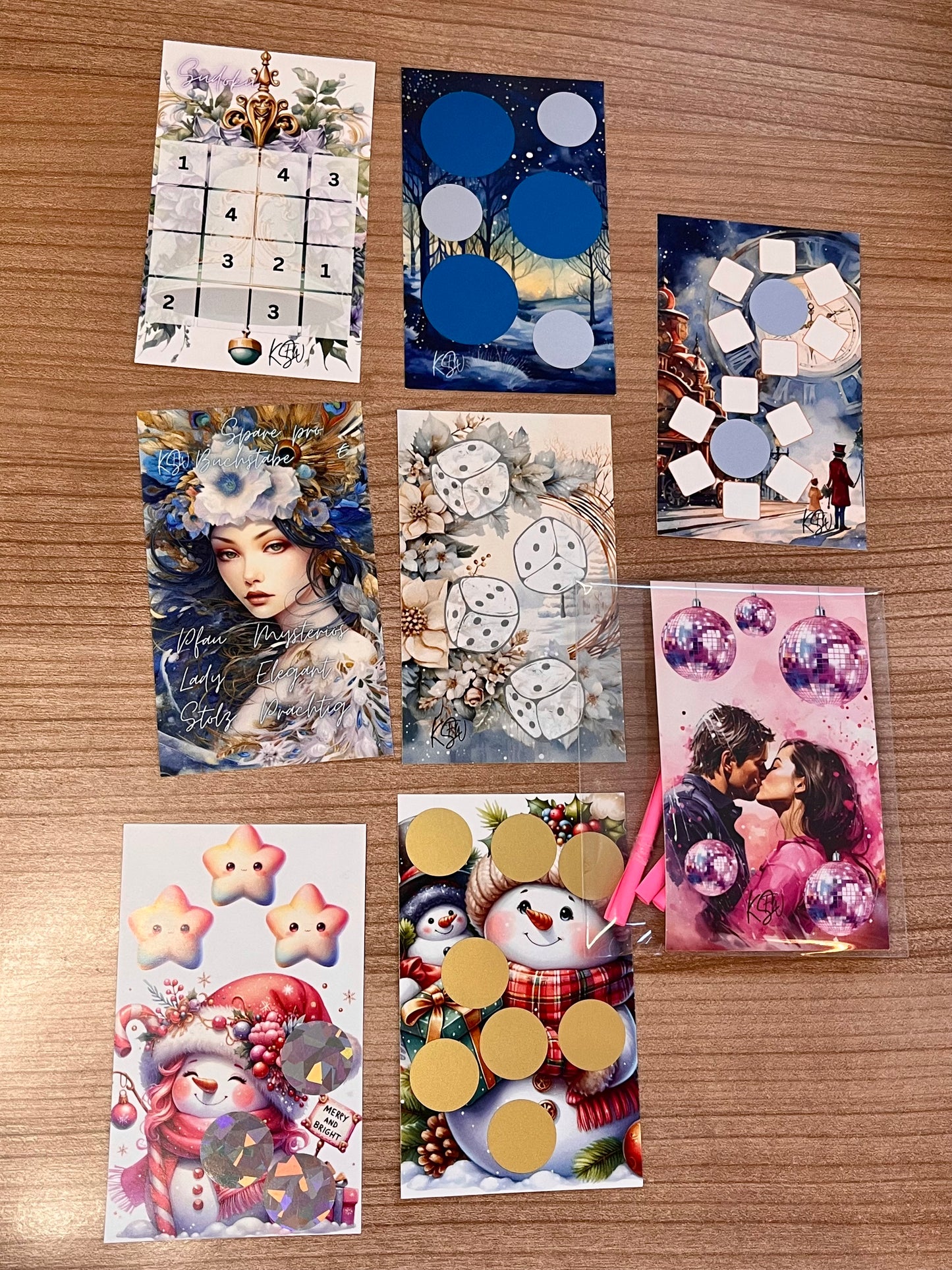Mini-Mini Challenges / A6 Binder / 3er Hüllen