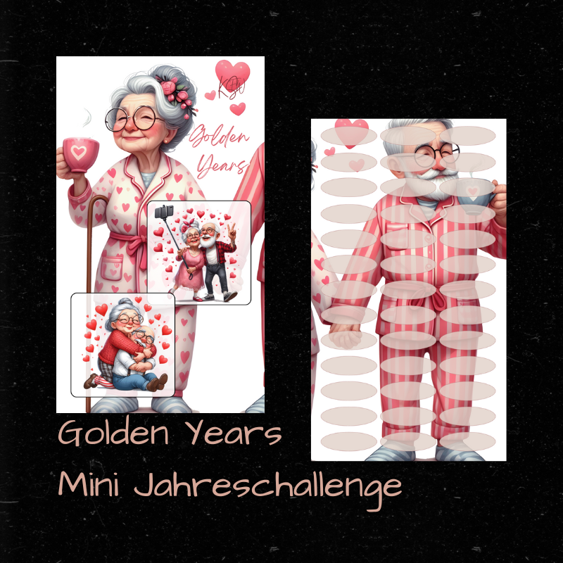 GOLDEN YEARS / Mini-Jahreschallenge / A6