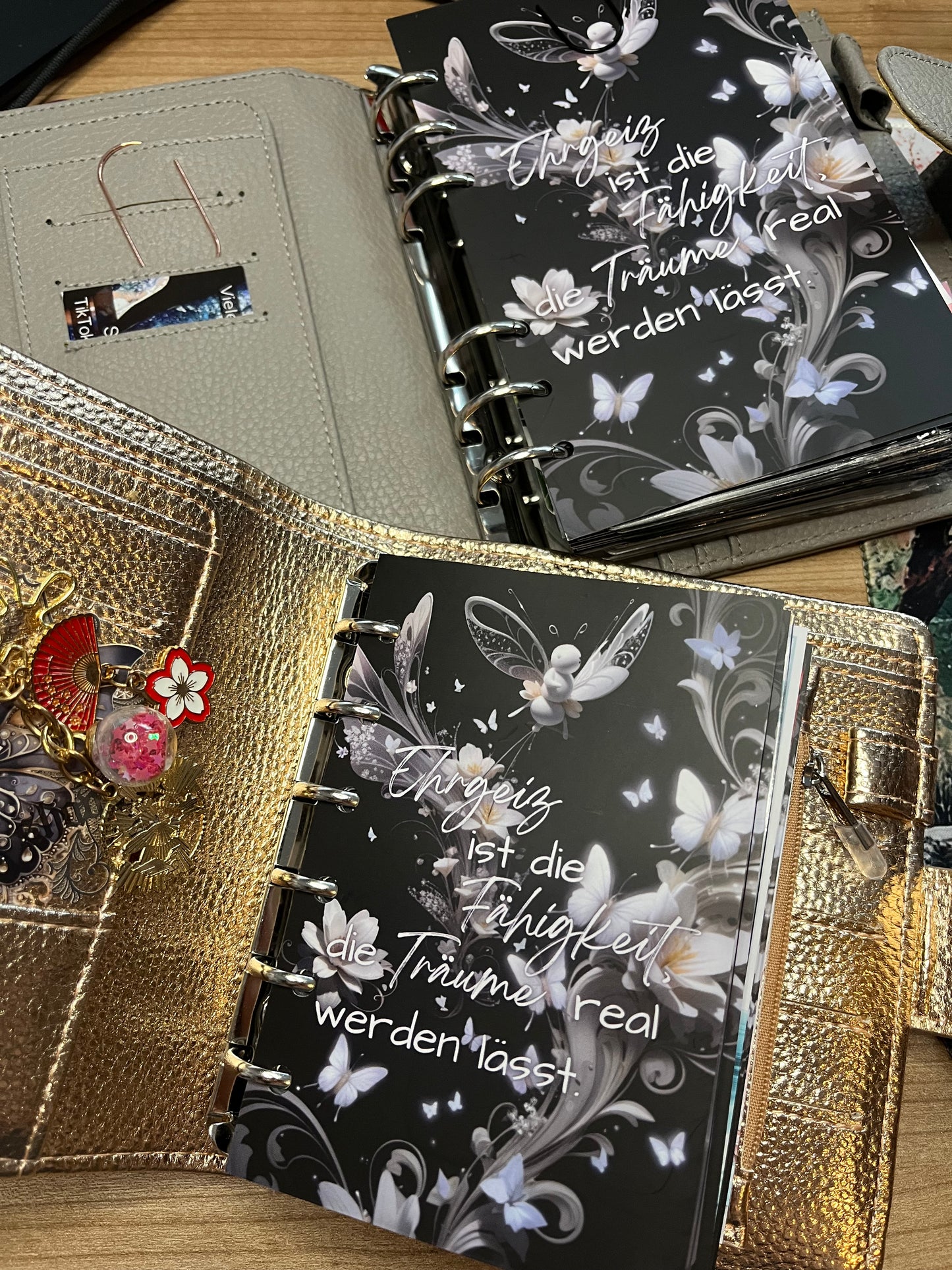 EHRGEIZ Deckblatt / Register-Set / A6 + A7
