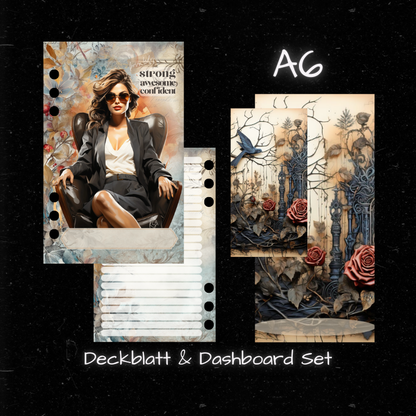 Deckblätter & Dashboards / verschiedene Designs / A6