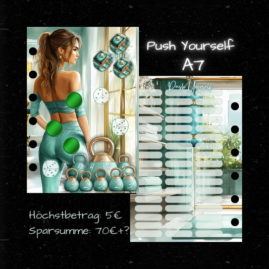 PUSH YOURSELF / Mixchallenge zum Abheften / A7