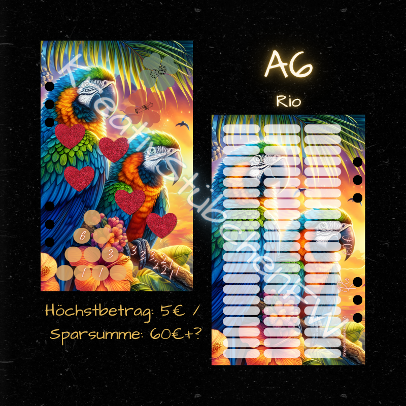 RIO / abheftbare Mixchallenge / A6