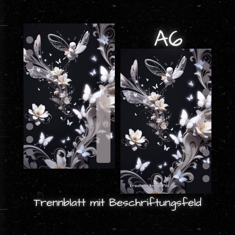 EHRGEIZ Deckblatt / Register-Set / A6 + A7